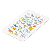 Mein Dinosaur Alphabet Magnet (Linke Seite)