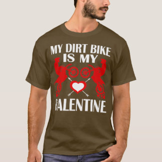 Mein Dirt Bike ist mein Niedliches Red Dirt Bike V T-Shirt