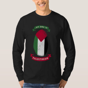 Mein DNA ist die Fingerabdruck der palästinensisch T-Shirt