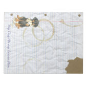 Mein Doberman Ate My Lessingplan Notizblock (Vorderseite)