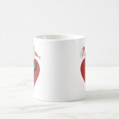 Mein Doberman Pinscher Valentine Kaffeetasse (Mittel)
