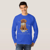 Mein Dogue de Bordeaux hat meinen Lektionsplan T-Shirt (Vorne ganz)