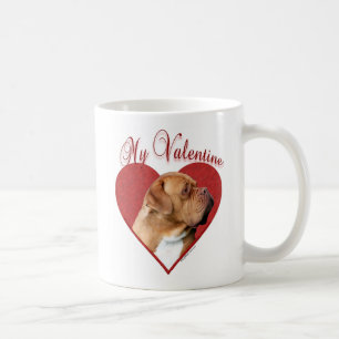 Mein Dogue de Bordeaux Valentine Kaffeetasse