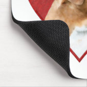 Mein Dogue de Bordeaux Valentine Mousepad (Ecke)