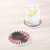 Mein Dragon-Logo Getränkeuntersetzer (Seite)