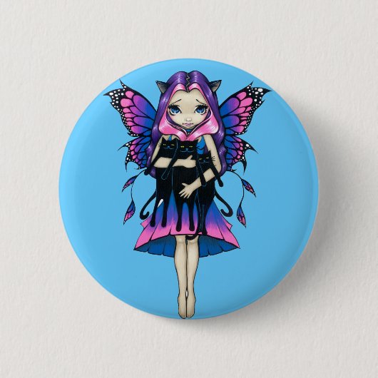 "Mein drei Kätzchen-" Knopf Button (Vorderseite)