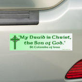 Mein Druid ist Christus, der Sohn Gottes.' Autoaufkleber (Auf Auto)
