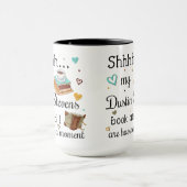 Mein Dustin Stevens Buch und ich haben einen Momen Tasse (Zentrum)