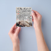 Mein Ehemann-Brief | Neue Wohngestaltung Flyer (Gruppe)