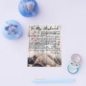 Mein Ehemann-Brief | Neue Wohngestaltung Flyer (Einzeln)