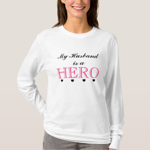 Mein Ehemann ist ein Held (ARMEE) T-Shirt