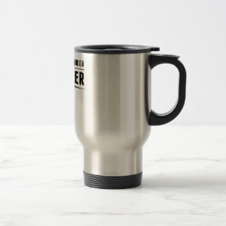 Mein Ehemann ist ein Metzger Reisebecher