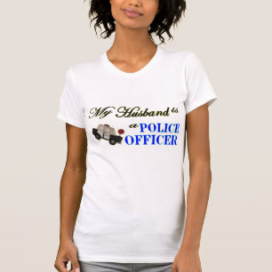 Mein Ehemann ist ein Polizeibeamte! T-Shirt