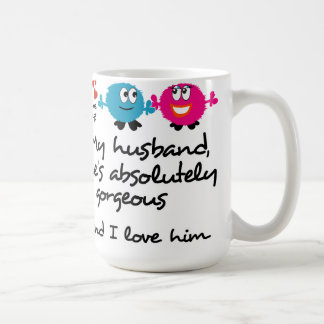 Mein Ehemann ist, i-Liebe er herrlich Kaffeetasse