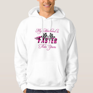 Mein Ehemann ist schneller als Ihr Hoodie