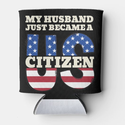 Mein Ehemann wurde gerade ein US-amerikanischer St Dosenkühler (Vorderseite)