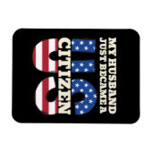 Mein Ehemann wurde gerade ein US-amerikanischer St Magnet (Horizontal)