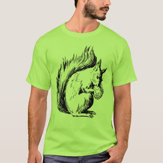 Mein Eichhörnchen Buddy T-Shirt (Vorderseite)