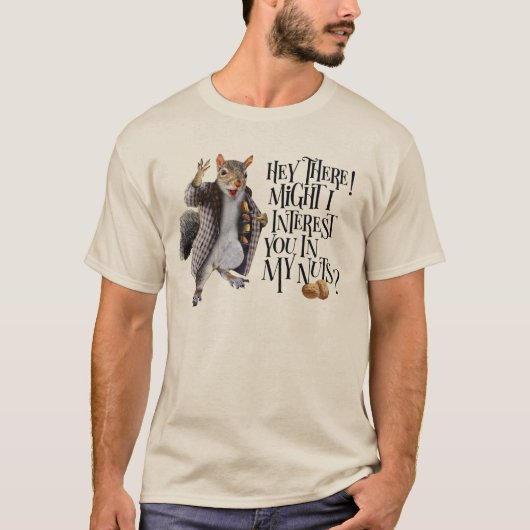 Mein Eichhörnchen Nüsse T-Shirt (Vorderseite)