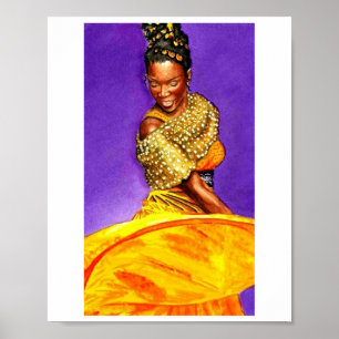 Mein eigenes Aquarellkunstposter Poster