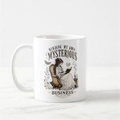 Mein eigenes mysteriöses Geschäft Gothic Reader Kaffeetasse (Links)