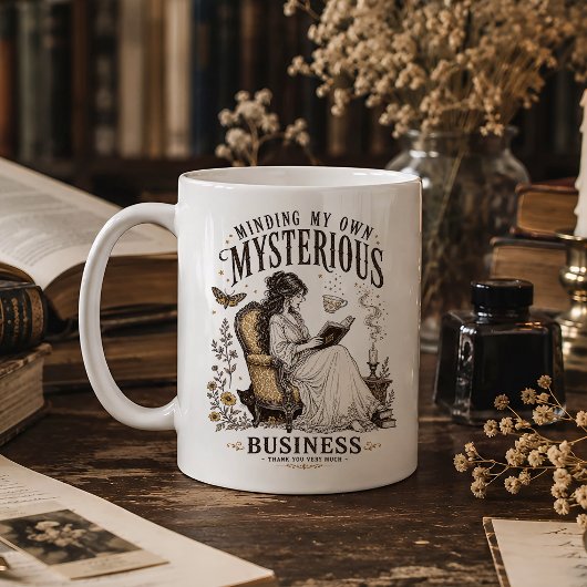 Mein eigenes mysteriöses Geschäft Gothic Reader Kaffeetasse