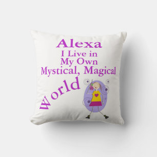 Mein eigenes Mystical Magic World Pillow Phone Gir Kissen