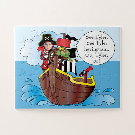 Mein eigenes Piratenschiff Jigsaw Puzzle (Horizontal)