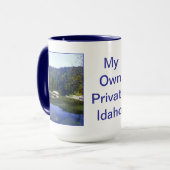 Mein eigenes privates Idaho Tasse (Vorderseite Links)