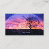 Mein eigenes Universum Visitenkarte (Rückseite)