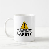 Mein einziger Augenblick für deinen Sicherheitssch Kaffeetasse (Links)