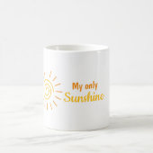 Mein einziger Sonnenschein Becher & Tassen (Mittel)