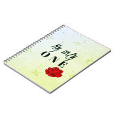 Mein einziges Logo-Design Notizblock (Linke Seite)