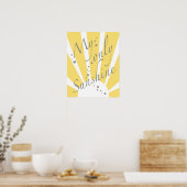 Mein einziges Sonnenschutzposter Poster (Küche)