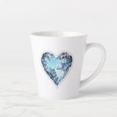 Mein eisiges Herz, personalisiert Milchtasse (Rechts)