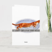 Mein ekelhafter Valentinsgruß Feiertagskarte (Rückseite)