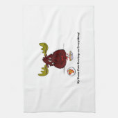 Mein Elch-Geschirrtuch Handtuch (Vertikal)