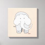 Mein Elefant Custom 12x12 Leinwand Art (Vorderseite)