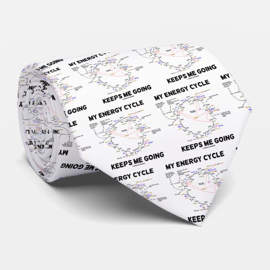 Mein Energie-Zyklus behält mich zu gehen (Krebs Krawatte (Gerollt)