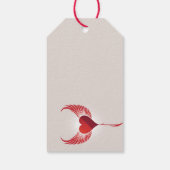 Mein Engel mein Herz - Engel Wings Heart Geschenkanhänger (Rückseite)