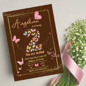 Mein Engel wird zwei: Mein Schmetterling hat Gebur Einladung