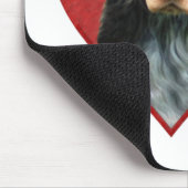 Mein Englisch Cocker Spanisch Valentine Mousepad (Ecke)