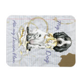 Mein englischer Cocker hat mein Lektionsmagazin "P Magnet (Horizontal)