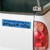 Mein englischer Setzer ist ein Autoaufkleber (Auf Lkw)