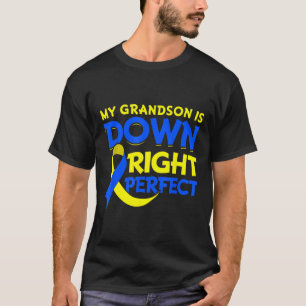 Mein Enkel ist absolut perfekt Down-Syndrom Ah T-Shirt