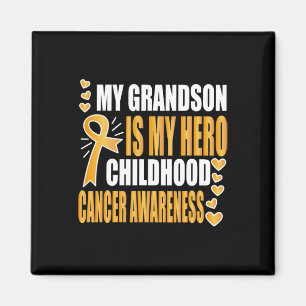 Mein Enkel ist mein Held Kinderkrebsbewusstsein Magnet