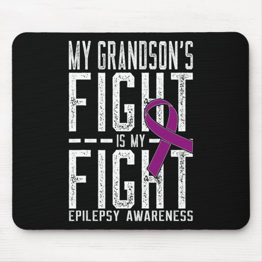 Mein Enkel kämpft mit meiner Epilepsie Mousepad (Vorne)