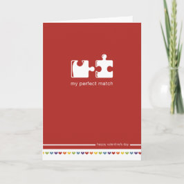 Mein Ergänzungs-Valentinstag Feiertagskarte