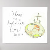 Mein Erlöser lebt Poster (Vorne)