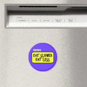 Mein Ernährungsplan ... Iss langsamer essen wenige Magnet (In Situ (Geschirrspüler))